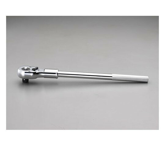 エスコ ラチェットハンドル　3/4"DR×510mm EA687ER-1 1個