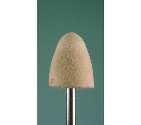 エスコ 25×30mm/6mm軸フェルトバフ(ハード) EA819BH-22 1個