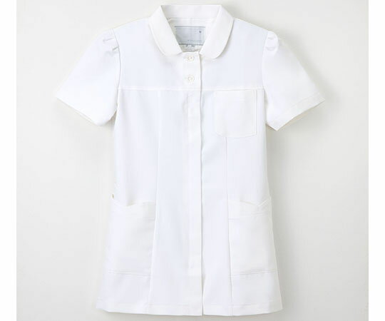 ナガイレーベン ナースウェア　（右ウエストループ入り／ジャケット）　ホワイト／LL CF-4802 LL ホワイト 1枚