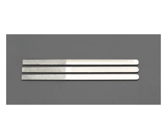 エスコ 215mm,ダイヤモンドやすり(平/3粒度・3本組) EA826SF 1セット●全長：215mm●粒度：#200、#400、#600●形状：平●刃幅：11mm●刃厚：3.5mm●コーティング長：80mm●刃材質：SK●EA826SF-20、-40、-60のセット