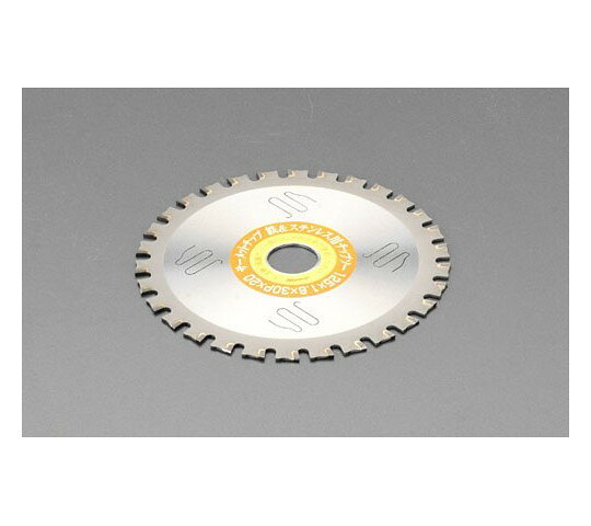エスコ 超硬チップソー（一般金属用）　φ125mm/30T EA851CB-14 1枚