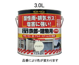 エスコ 3.0L油性・多目的塗料/鉄部・建物用(グレー) EA942EC-33 1缶