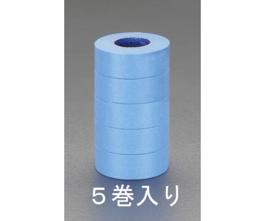 エスコ マスキングテープ（ガラスサッシシーリング用/5巻）　24mm×18m EA943MH-24 1pk