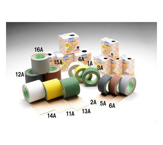 エスコ 100mm×5.0m滑り止めテープ(土足用/茶) EA944DD-15A 1巻