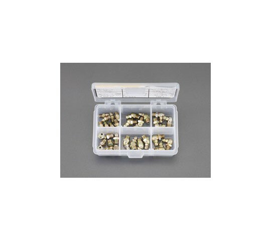 エスコ M6-M8グリースニップルセット EA991CX-30 1セット