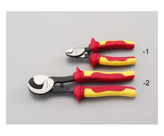 エスコ ケーブルカッター（絶縁）　φ22mm/250mm EA585SA-2 1個