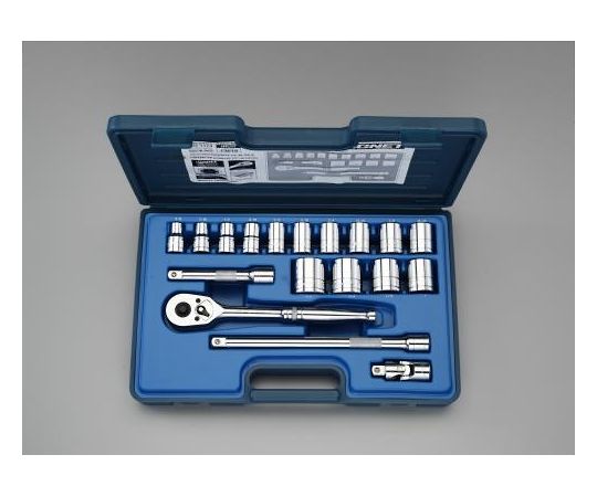 エスコ ソケットレンチセット　1/2"DR EA617DC-56 1セット