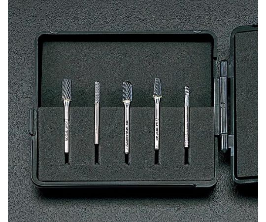 エスコ 超硬カッター（3mm軸）　5本組 EA819XR 1組