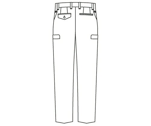 Shop de clinic楽天市場店のボンマックス メンズストレッチウエストリブパンツ ベージュ 5L 1枚｜アングル3
