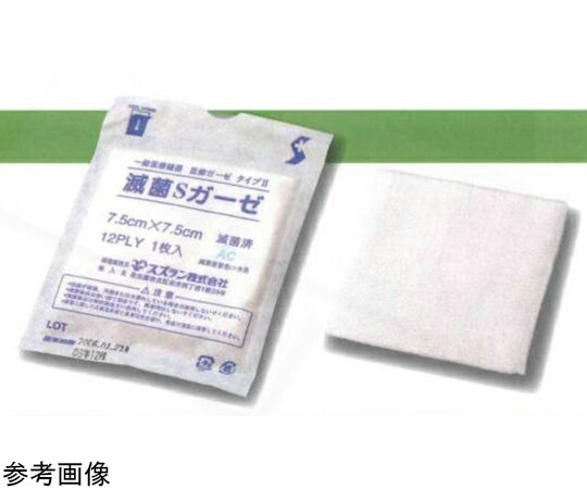 スズラン 滅菌Sガーゼ リリアン 3号 1箱(10袋×10個) 13210305 1箱(10袋×10個入)