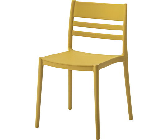 東谷 フォース チェア マスタードイエロー CL-505MY 1個