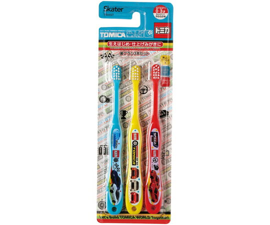 スケーター 乳児用歯ブラシ3P トミカ23 TB4ST 1個(3本入)