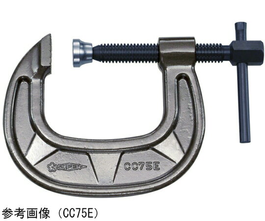 スーパーツール シャコ万力 クランプ範囲（mm）：75 L（mm）：182 l（mm）：171 CC75E 1個