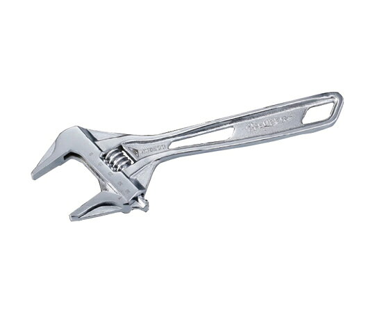 スーパーツール クイックワイドモンキレンチ 呼び：200 口開き（mm）：0〜38 全長（mm）：210 MWS200 1個