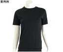 ワンポイント ベーシックTシャツ レディース 半袖 ブラック L 96921-black-L 1個