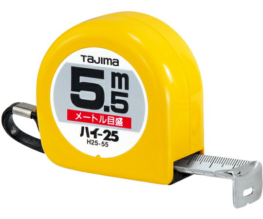 TJMデザイン（タジマツール） ハイ 25 5.5m メートル目盛 ブリスター H25-55BL 1個