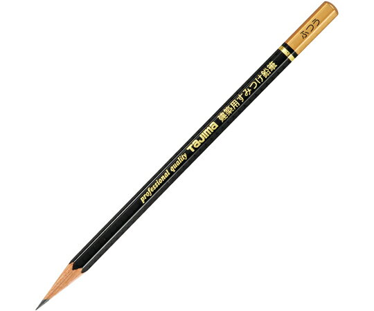 TJMデザイン（タジマツール） 建築用すみつけ鉛筆 ふつう（HB）6本入 KNE6-HB 1パック(6本入)