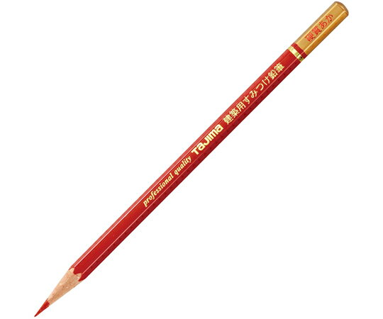 TJMデザイン（タジマツール） 建築用すみつけ鉛筆 硬質あか6本入 KNE6-RH 1パック(6本入)