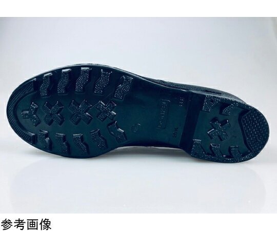 ドンケル チャック付き安全靴 黒 長靴 24.5cm 606T 1足