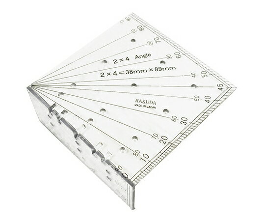 清水製作所 ラクダ ツーバイフォー角度定規 2×4用 1個