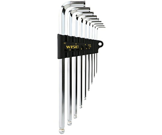 アズワン ワイズ 剛回ボールポイント 9本セット SBHW-900 1セット(9本入)