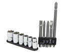 藤原産業 B-Mビットセット 11Pcs ソケット・ねじ回し SCB-107 1セット
