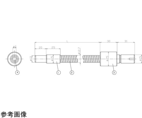 ケンコー・トキナー シングルライトガイド 500mm φ6 FG6S-500S 1個●インターロックタイプ●1灯型●長さ：500mm●材質：多成分ガラス●ファイバー結束径：φ6