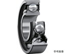 日本エスケイエフ 単列深溝玉軸受 軸受片側接触シール C3すきま(すきま大) 内径40mmX外径68mmX幅15mm 6008-RS1/C3 1個(4)
