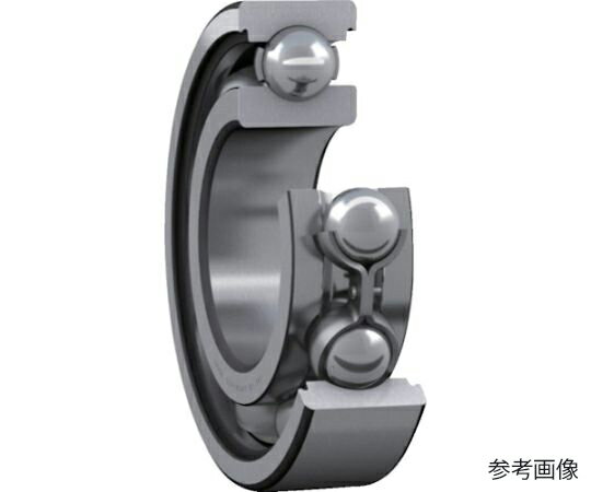 日本エスケイエフ 単列深溝玉軸受 開放型 内径15mmX外径42mmX幅13mm 6302 1個