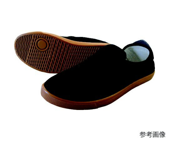 喜多 かかとが踏める作業靴 ブラック 27 DK230-BK-27.0 1足●かかとが踏めて脱ぎ履き楽々で作業できます。●屋内外両方に使えます。●脱ぎ履きの多いお仕事に。●一般作業、軽作業、農作業に。●寸法（cm）：27．0●色：ブラック●足幅サイズ：EEE●材質／仕上：アッパー：綿、ソール：合成底●原産国：中国●コード番号：215-0641