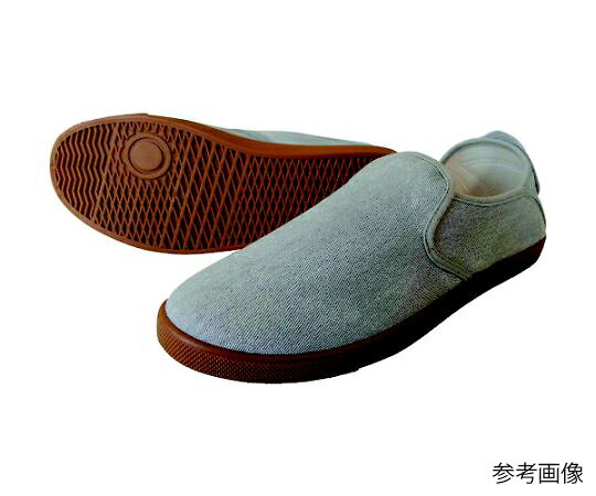 喜多 かかとが踏める作業靴 グレー 27 DK230-GRY-27.0 1足●かかとが踏めて脱ぎ履き楽々で作業できます。●屋内外両方に使えます。●脱ぎ履きの多いお仕事に。●一般作業、軽作業、農作業に。●寸法（cm）：27．0●色：グレー●足幅サイズ：EEE●材質／仕上：アッパー：綿、ソール：合成底●原産国：中国●コード番号：217-1246