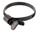 HCL Fasteners 樹脂製ホースバンド Ezyclamp 手締めタイプ 締付径25.0~100.0mm ナイロン12 PWD-13-100-WG-PA12-BK 1袋(100本入)(4)