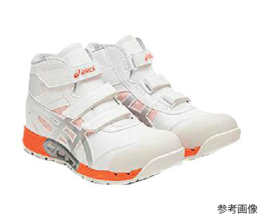 アシックス ウィンジョブCP308 AC ホワイト×ピュアシルバー 24.0cm 1271A055.100-24.0 1足