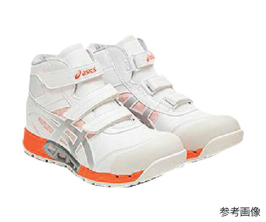 アシックス ウィンジョブCP308 AC ホワイト×ピュアシルバー 27.5cm 1271A055.100-27.5 1足