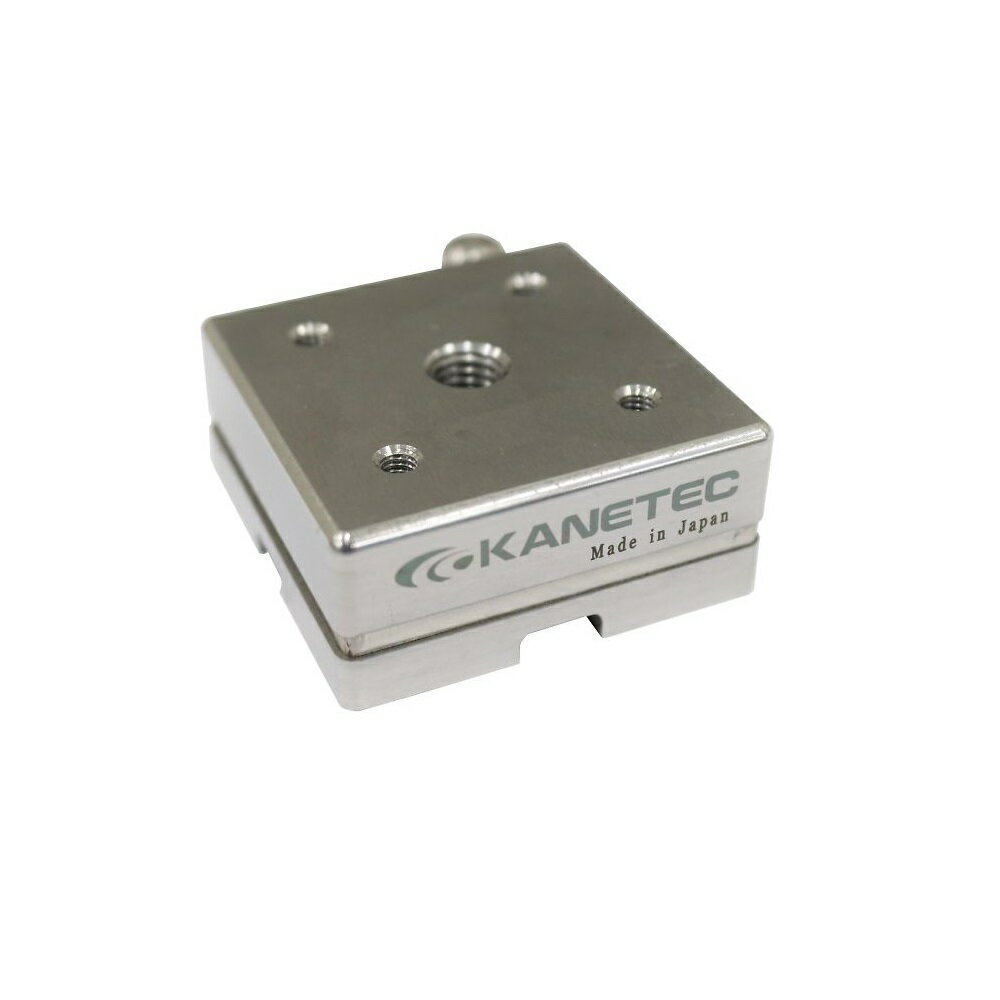 カネテック 薄型永磁ホルダ台 サステージ 120N：12kgf 45×45×20mm MB-L-45A 1箱●吸着力と薄板特性が向上、残留磁気も低減●レバーの操作角度を従来品の半分程度まで小さくしたことにより、使い勝手が向上●オールステンレ...