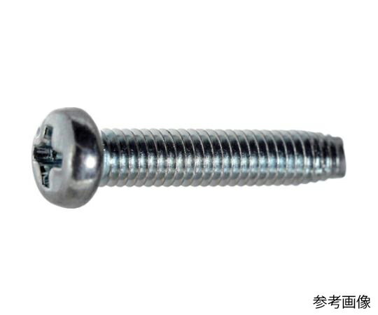 トラスコ中山 ナベ頭低トルクねじ 三価白 Sタイプ 全ねじ M4×20 320本入 ヘキサゴンパック S048-0420 1缶(320本入)