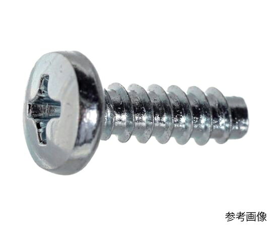 トラスコ中山 バインド頭低トルクねじ 三価白 Bタイプ M4×12 400本入 ヘキサゴンパック S053-0412 1缶(400本入)●ねじの形がおむすび型のタッピングねじです。●ねじ込みトルクが低く締め込み時に切粉がでないです。●保持力が高く緩みにくいです。●2種と同じピッチになります。●ヘキサゴンパック入りです。●寸法（mm）d：M4●寸法（mm）L：12●頭部径（mm）：8.3●頭部厚さ（mm）：2.5●適合ドライバー：プラス No.2●タイプ：白仕上げ●パッケージ：ヘキサゴンパック●材質／仕上：スチール、表面処理／三価クロメート仕上げ（白）、容器材質／ダンボール●原産国：日本●コード番号：262-7903