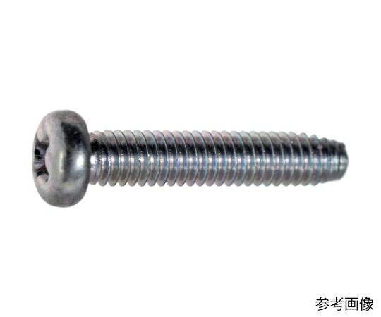 トラスコ中山 ナベ頭タッピングねじ 三価白 3種溝付C1 M4×10 600本入 ヘキサゴンパック S044-0410 1缶(..