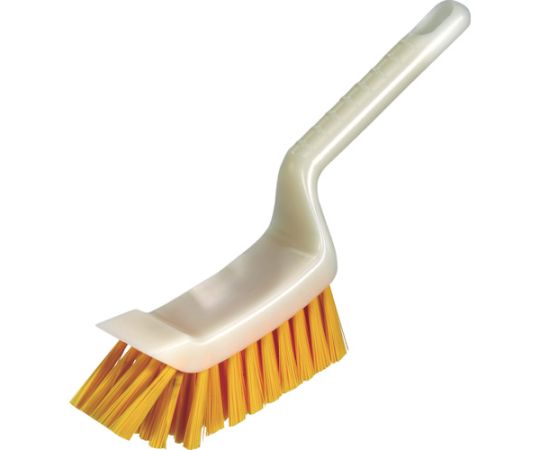 トラスコ中山 スクレーパー付ブラシ HACCP対応 イエロー SCBR-Y 1本