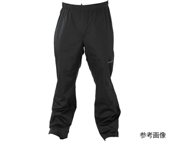 トラスコ中山 高耐候・軽量ストレッチレインパンツ ブラック M TRESPM-BK 1着