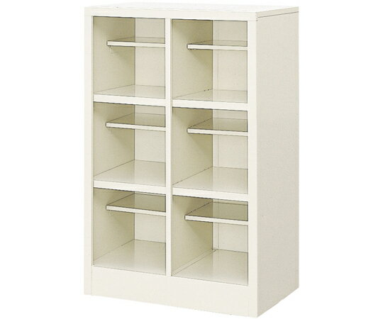 三島精器 オープンシューズボックス 2列3段（6人用） BS-6H2N 1台