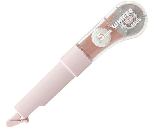 【PLUS】 修正テープ ホワイパー PL 5mm幅 (6m) ピンク WH-1905(52134)