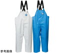 阪神素地 サロペット前ファスナー付 Lサイズ ホワイト RA-98 1着