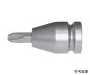 ASW インパクトレンチ用ドライバービット PH2 差込角12.7mm 072401 1個