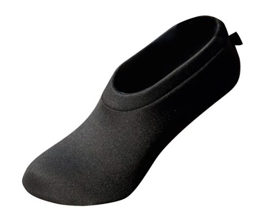 徳武産業 はたラクソックスカバー ブラック L（23.5〜24.5） 46030020041 1袋(3足入)