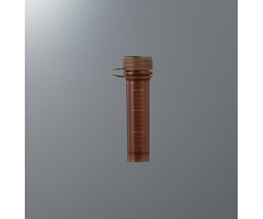 BIO-BIK スクリューキャップチューブ（遮光）2.0mL 自立型 500本入 2200X 1箱(500本入)●O-リング付き●アンバータイプのチューブ・キャップはLight sensitive solutions などの保存に有効です。●ループキャップはチューブとつながっているので大変便利です。●容量：2.0mL●材質：チューブ／キャップ：ポリプロピレン●使用温度：-196〜121℃（※液体窒素の気相での試料保存が可能です。）●Nuclease Free●Endotocxin Free●オートクレーブ可 ※オートクレーブ時はキャップをゆるめてください。●チューブ本体にキャップが装着されておりません。