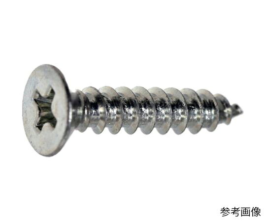 トラスコ中山 皿頭タッピングねじ 三価白 1種A M4×16 450本入 ヘキサゴンパック S021-0416 1缶(450本入)