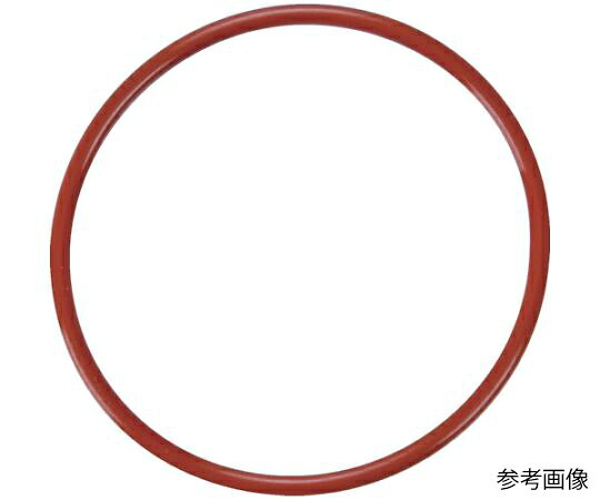トラスコ中山 Oリング 4C P-63（2個入） 赤シリコンゴム（運動用・固定用） T-4CP63 1袋(2個入)●Oリングは食品設備や水回り、半導体装置等の広範囲の産業に使用され、最も汎用性のあるシール材です。●シリコンゴムのため優れた耐熱性をもつ、規格材質です。●食品機械、農業機械、油圧機器、半導体装置、建設機械、家電製品等、様々な分野の機械に使用され、つぶし代を与えてゴムの弾性によって密閉するシール材。●内径（mm）：62.6●線径（mm）：5.7●色：赤●硬度：70度●使用温度範囲（℃）：-45〜200℃●運動・固定両用●JIS B 2401規格品●使用温度目安：-45〜200℃●食品衛生法適合品●材質／仕上：4種C シリコンゴム（硬度70度）●原産国：中国●コード番号：362-2733