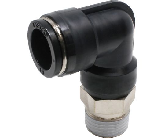 ピスコ チューブフィッティング　エルボ　適合外径16mm　接続口径R1/2 PL16-04 1個