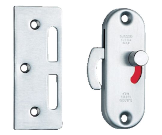 スガツネ工業 （140170074）HC-85SSステンレス鋼製引戸面付カマ錠 HC-85SS 1組